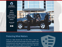 Tablet Screenshot of globalsecurityservices.net